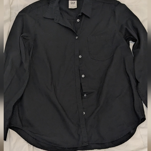 GAP Black Cotton shirt - Picture 1 of 6